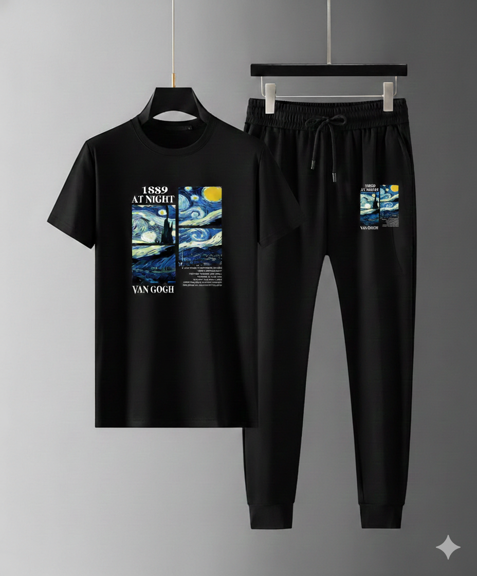 Trendy Mash T-Shirt Trouser Combo