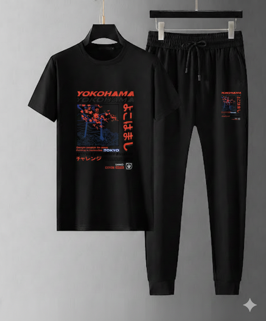 Trendy Mash T-Shirt Trouser Combo