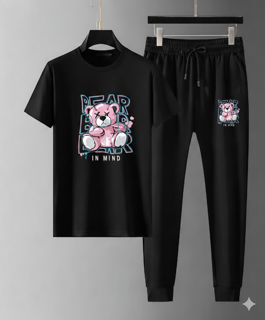 Trendy Mash T-Shirt Trouser Combo