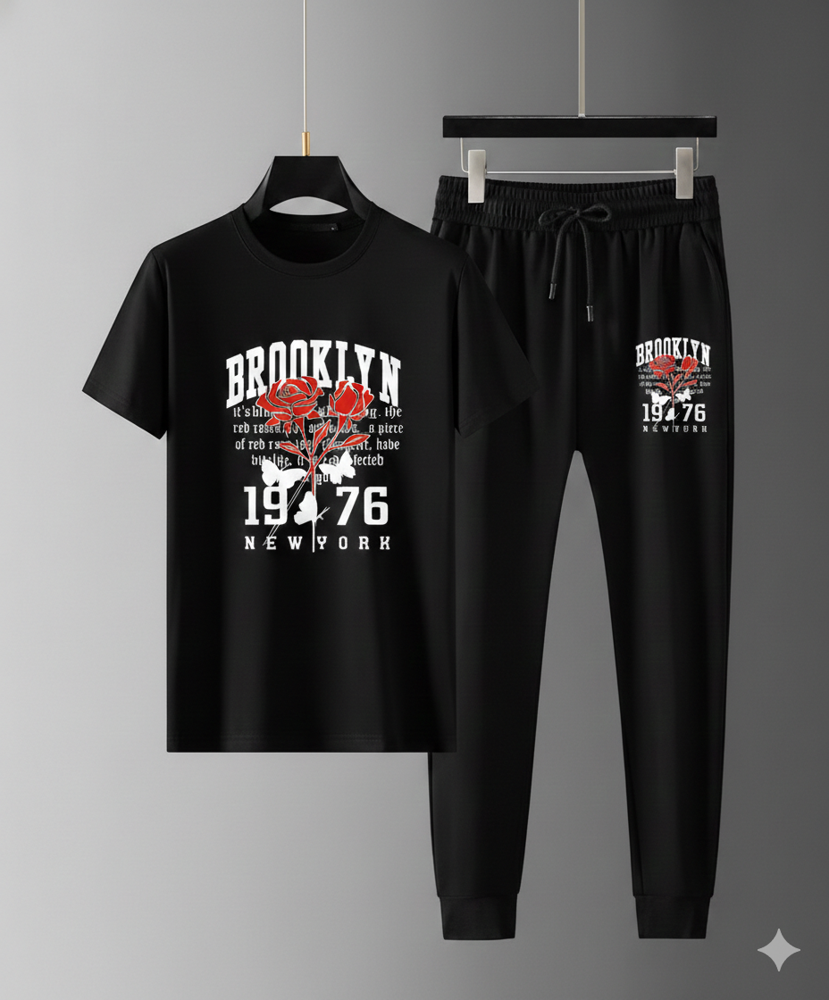 Trendy Mash T-Shirt Trouser Combo