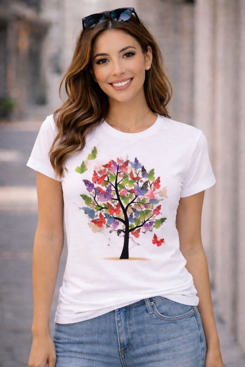 New Women Synthetic polyester T-Shirt