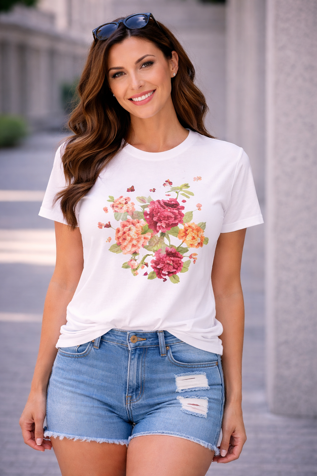 New Women Synthetic polyester T-Shirt
