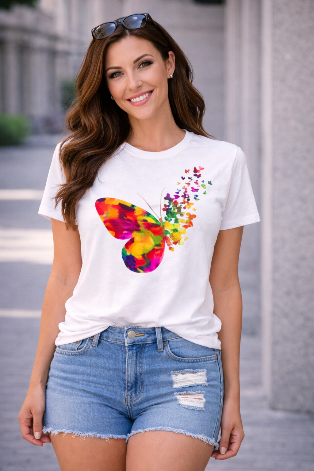 New Women Synthetic polyester T-Shirt