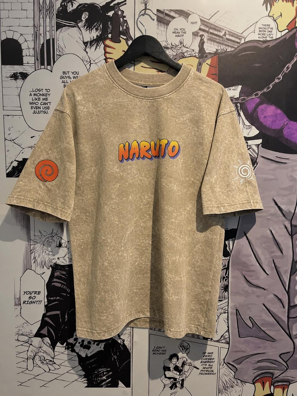 ACID WASH DROP SHOULDER T-SHIRT