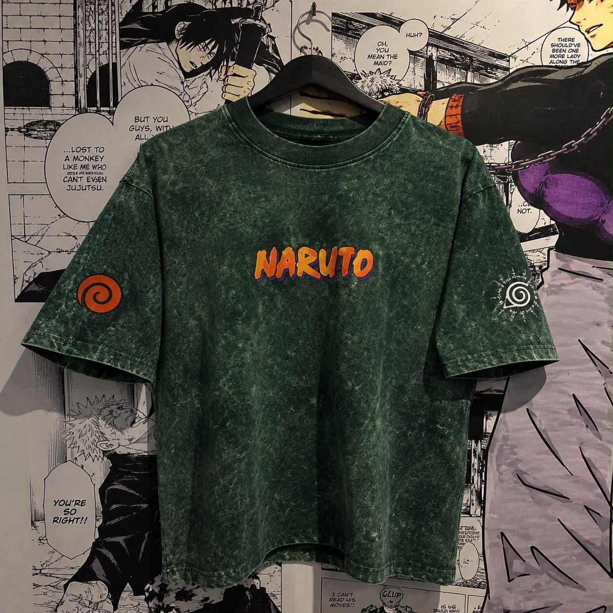 ACID WASH DROP SHOULDER T-SHIRT